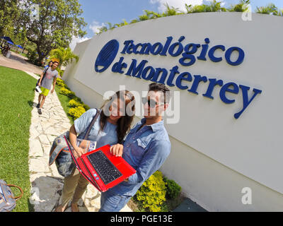Institut für Technologie und hervorragende Studien von Monterrey. Tamaulipas Tampico Campus. Universität leben, Technologie von Monterrey, Gelehrter, mty, Stockfoto