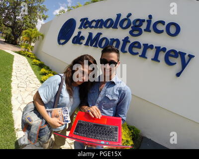 Institut für Technologie und hervorragende Studien von Monterrey. Tamaulipas Tampico Campus. Universität leben, Technologie von Monterrey, Gelehrter, mty, Stockfoto