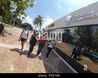 Institut für Technologie und hervorragende Studien von Monterrey. Tamaulipas Tampico Campus. Universität leben, Technologie von Monterrey, Gelehrter, mty, Stockfoto