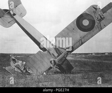 Flugzeuge - Unfälle - Air Service. Flugzeugunfälle Stockfoto