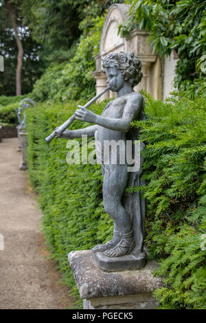 Compton Acres Garten, Dorset, Großbritannien Stockfoto