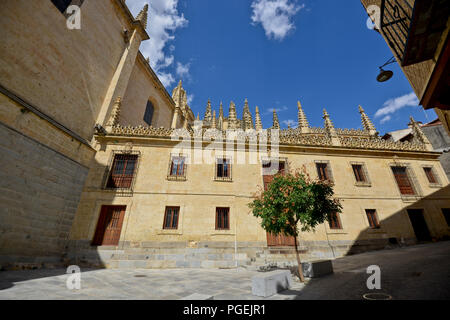 Straßen der Altstadt von Segovia, Spanien Stockfoto