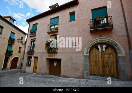 Straßen der Altstadt von Segovia, Spanien Stockfoto