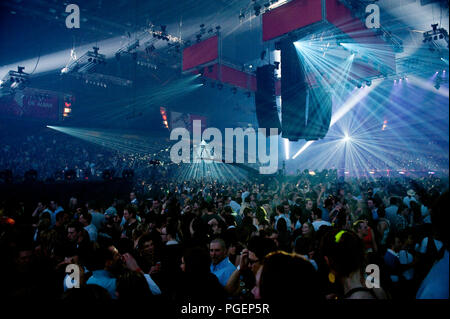 Zurück zu den 90-Veranstaltung im Sportpaleis Antwerpen (Belgien, 05/04/2009) Stockfoto