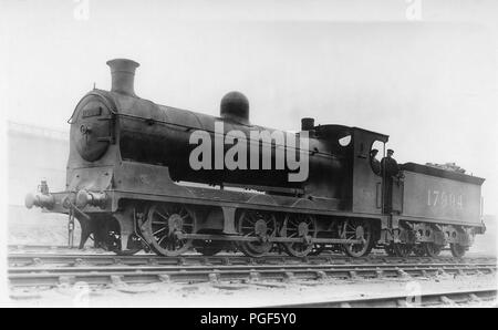 Ehemalige Caledonian Railway 600 Klasse 0-8-0 Dampflok wie LMS 17994 Stockfoto