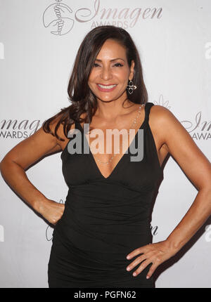 Los Angeles, Ca, USA. 25 Aug, 2018. Constance Marie, nimmt an der 33. jährlichen Imagen Awards im JW Marriott Los Angeles In Los Angeles. LIVE am 25. August 2018 in Los Angeles, Kalifornien Quelle: Faye Sadou/Medien Punch/Alamy leben Nachrichten Stockfoto