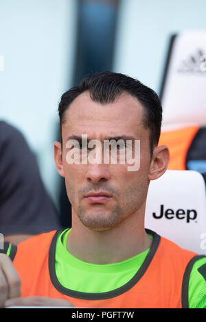 Turin, Italien. 25 Aug, 2018. Silvio Proto (Latium) während Erie der Italienischen eine "Übereinstimmung zwischen Juventus 2-0 Lazio bei Allianz Stadion am 24. August 2018 in Turin, Italien. (Foto von Maurizio Borsari/LBA) Quelle: Lba Co.Ltd./Alamy leben Nachrichten Stockfoto