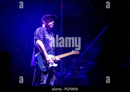 Turin, Italien. 25. August 2018. Mogwai live am heutigen Festival 2018 © Roberto Finizio / alamy Leben Nachrichten Stockfoto