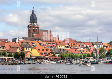 Waren an der Müritz, Mecklenburg-Vorpommern, Deutschland, Europa Stockfoto