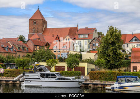 Plau am See, Mecklenburg-Vorpommern, Deutschland, Europa Stockfoto