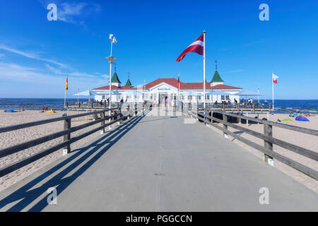 Ahlbeck, Heringsdorf, Usedom, Mecklenburg-Vorpommern, Deutschland, Europa Stockfoto