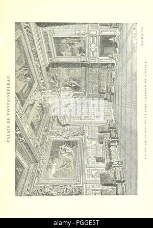 Bild von Seite 105 des 'Guide artistique & historique au Palais de Fontainebleau, etc. [mit Illustrationen.]'. Stockfoto