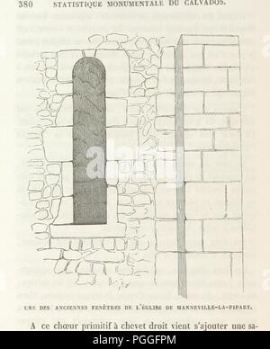 Bild von Seite 1224 Der tatistique monumentale du Calvados'. Stockfoto