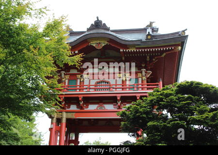 Die Japanischen Tee Garten im Golden Gate Park, San Francisco, CA, USA Stockfoto