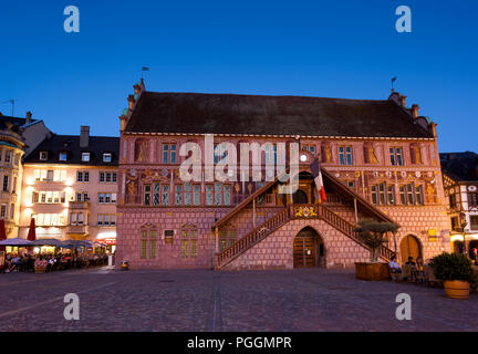 City Hall, Mulhouse, Oberrhein, Grand Est, Frankreich Stockfoto