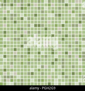 Grüne abstrakte geometrische nahtlose Muster. Vektor Bild. Eps 10. Stock Vektor