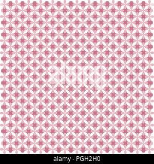 Rosa geometrische nahtlose Muster. Vektor Bild. Eps 10. Stock Vektor