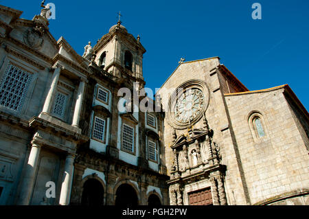 Die Kirche San Francisco - Porto - Portugal Stockfoto