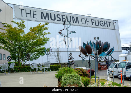 Museum der Flug, Seattle, USA Stockfoto