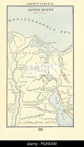 Bild von Seite 47 "Das Heilige Land in der Geographie und der Geschichte. [Mit Karten und Plänen.]'. Stockfoto