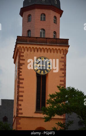 Die Katharinenkirche ist die größte evangelische Kirche in Frankfurt am Main Stockfoto