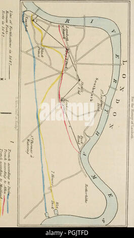 "Die Geschichte und Altertümer der Pfarrei von Lambeth, und die Erzbischöflichen Palast.." (1827) Stockfoto