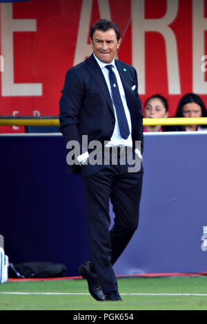 LEONARDO SEMPLICI (SPAL) ALLENATORE CALCIO SPAL-PARMA Stockfoto