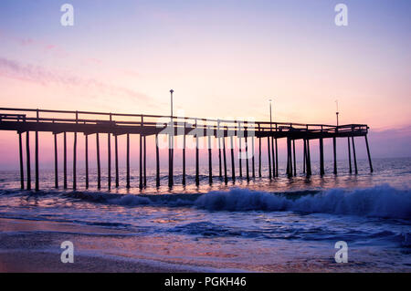 Ocean City Fishing Pier, Maryland. Stockfoto