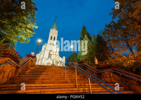 Kirche der Heiligen Familie in Zakopane, Polen Stockfoto
