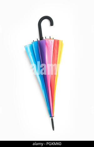 Bunte isoliert auf weißem Hintergrund Stockfoto