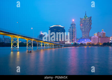 Wahrzeichen in Macau, China. Stockfoto