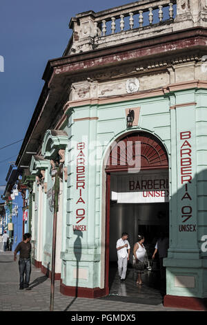 Straßenszene in Granada, Nicaragua, Mittelamerika Stockfoto