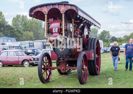 Earls Barton Verkehr zeigen, August Bank Holiday, 2018, Northampton, Stockfoto