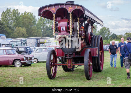 Earls Barton Verkehr zeigen, August Bank Holiday, 2018, Northampton, Stockfoto