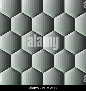 Glatten Farbverlauf hexagon Hintergrund. Vector Illustration für Ihr Design Projekt. Stock Vektor