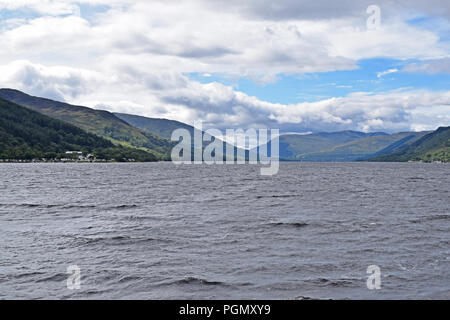 Loch Earn - Von St Fillans, Perth & Kinross Stockfoto