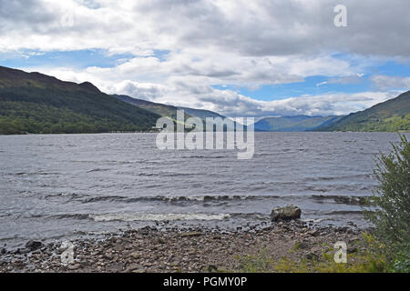 Loch Earn - Von St Fillans, Perth & Kinross Stockfoto