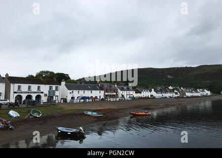 Eine Ansicht von Ullapool in Schottland Stockfoto