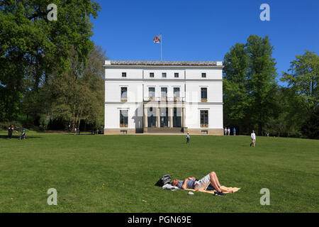 Oevelgoenne, Jenisch Haus im Jenischpark, Hamburg, Deutschland, Europa Stockfoto