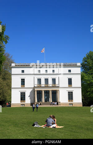 Oevelgoenne, Jenisch Haus im Jenischpark, Hamburg, Deutschland, Europa Stockfoto