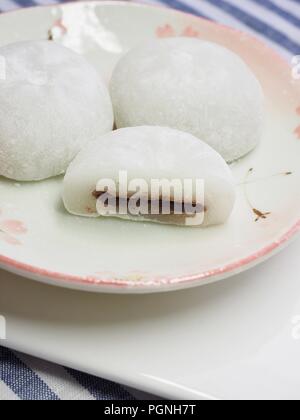 Asiatische traditionelles Essen Klebreis Kuchen Stockfoto