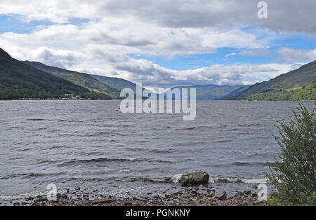 Loch Earn - Von St Fillans, Perth & Kinross Stockfoto