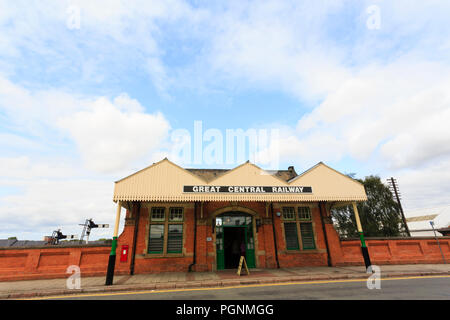 Erbe Great Central Railway Station, Loughborough Leicester, England Stockfoto