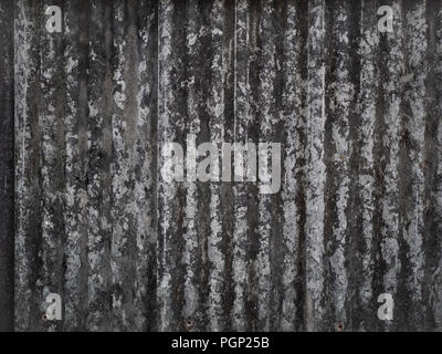 Alten grunge Keramikdachziegel Wand Hintergrund und Textur. Stockfoto