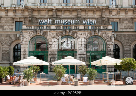 Museum für Völkerkunde, Wien, Österreich Stockfoto