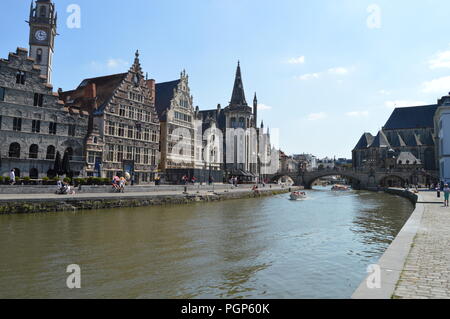 Gent Belgien Stockfoto