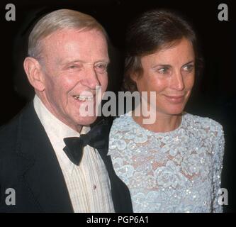 Fred Astaire Frau Robyn Smith 1985 Foto von John Barrett/PHOTOlink.net Stockfoto