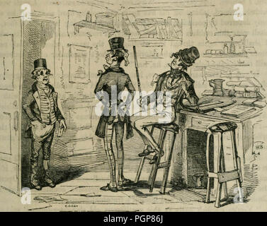 'Master Humphrey's Clock" (1840) Stockfoto