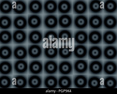 Zusammenfassung Hintergrund, schwarz blur Farbkreis gradient Muster Stockfoto