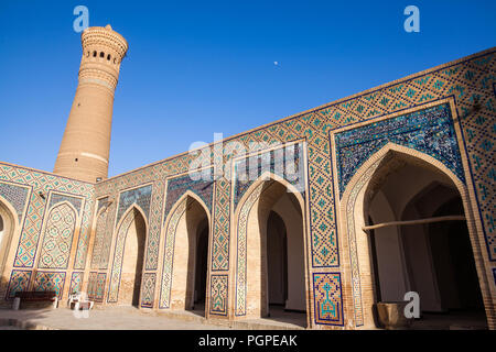 Bild von Mir-i-Arab Weg in Buchara, Usbekistan. Stockfoto